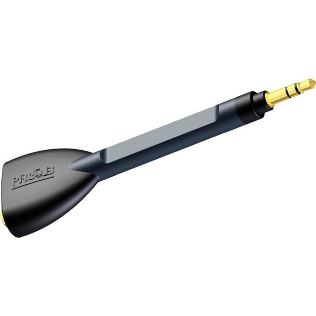 Procab CLP209 2x Stereo Female Mini-Jack - Stereo Male Mini-Jack Adapter