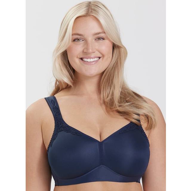 Miss Mary Smoothly Moulded Soft Bra - Darkblue - D 95 * Kampanj *