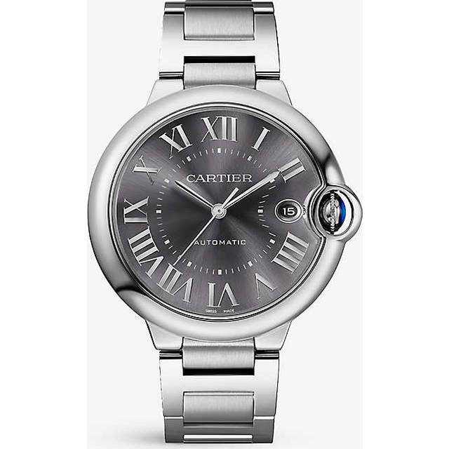 Stainless Steel Ballon Bleu de Cartier Watch - Silver - 40mm