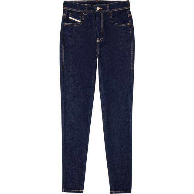 Diesel - Womens High Waist Super Skinny Fit Rinse Washed Jeans - D-slandy-high