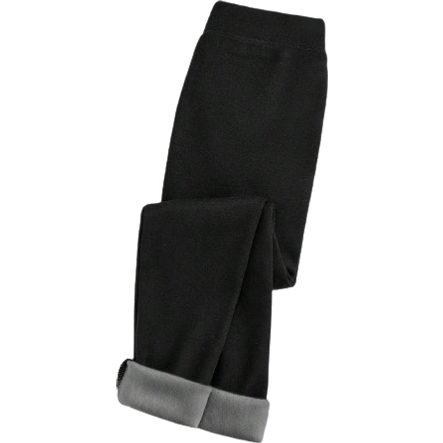 SHEIN Tween Girl Solid Thermal Lined Leggings