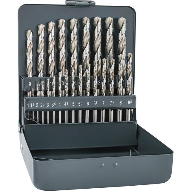 Alpen 25 Piece HSS Pro Ground Jobber Drill Set