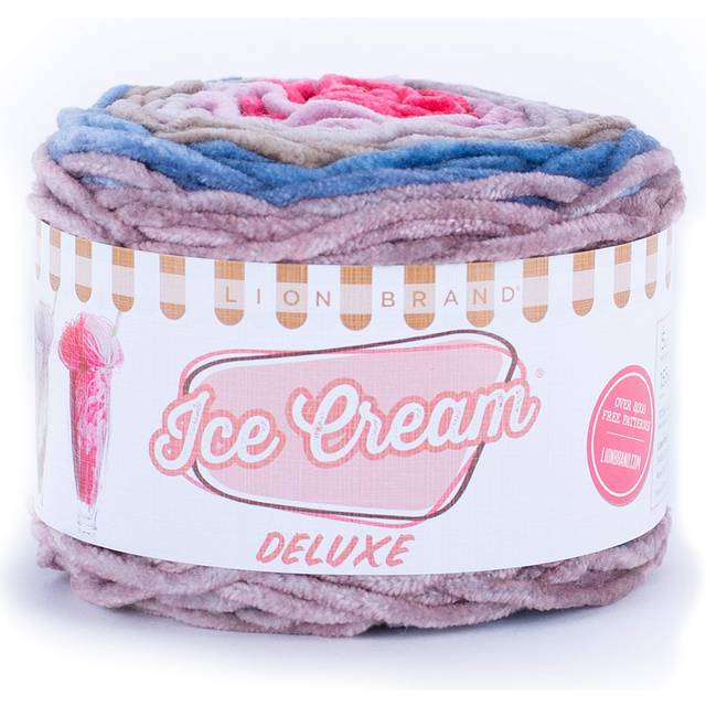 Lion Brand Yarn Ice Cream Deluxe yarn  DEL MAR