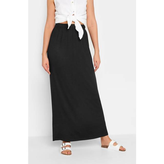 Lts Tall Black Tube Maxi Skirt 24 Lts | Tall Women's Maxi Skirts