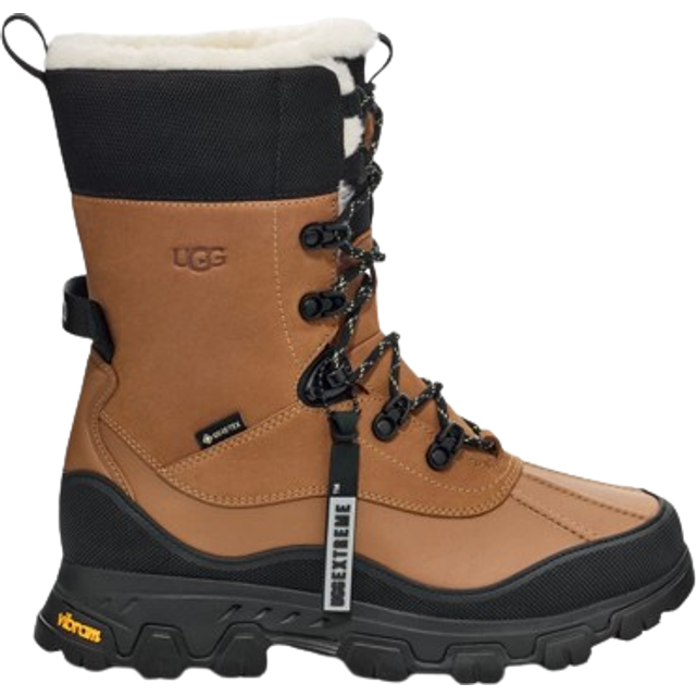 UGG® Adirondack Meridian Boot in Brown, Size 4, Leather/Wool - Chestnut