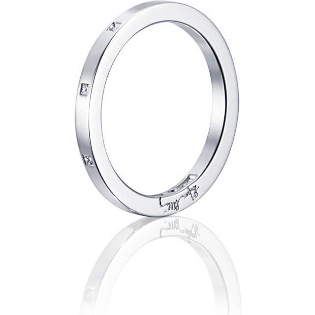 Thin & I Love You On Top Ring Vitguld 15.00 mm