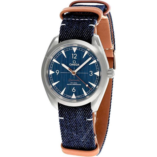 OMEGA Seamaster Rail Master Co-Axial 40MM Men's Watch 22012402003001 / 220.12.40.20.03.001 - Blue - 40 mm