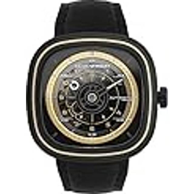 Sevenfriday T Series NFC Enabled Stainless Steel Black Dial Automatic T2/06 SF-T2-06 Men's Watch