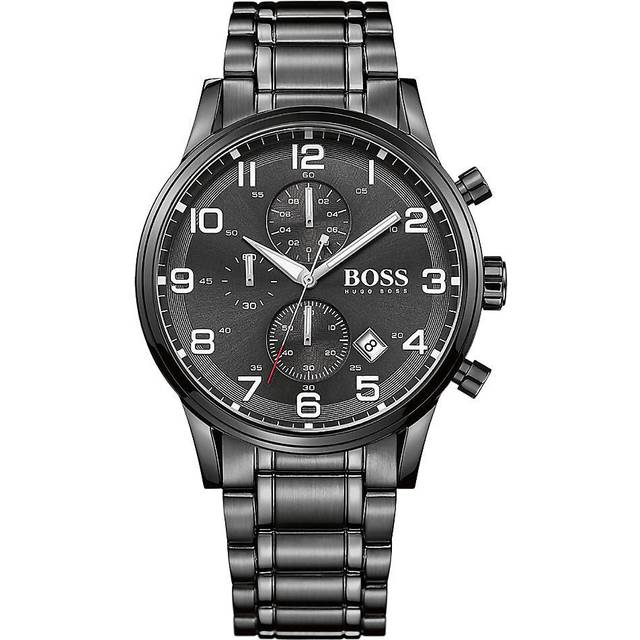 Hugo Boss Watch Aeroliner Mens D - Black