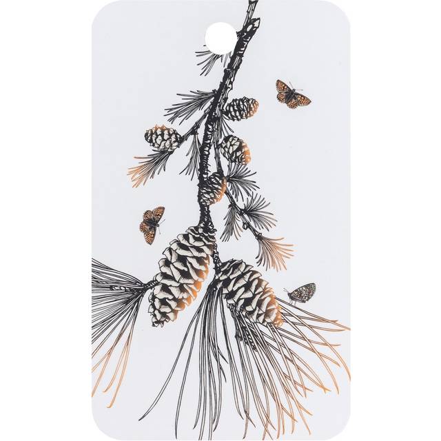 Åry Home Pine Cone cutting board 20x34 cm Cotton white
