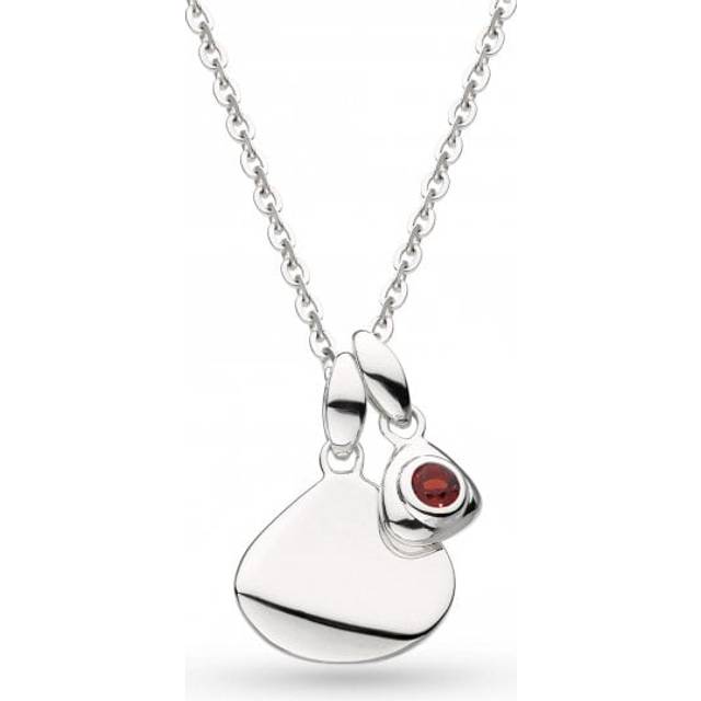 Coast January Birthstone Tag GT RP 18" Necklace 9102GT