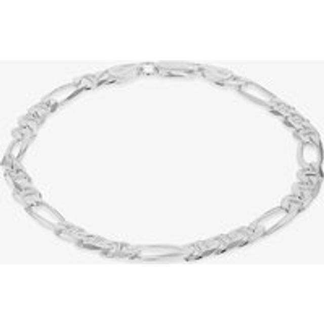 Sterling Silver 8 Inch Figaro Bracelet 8.25.0023