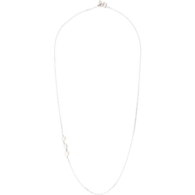 Maria Black - sterling silver Tessoro pearl chain necklace - women - Sterling Silver - One Size