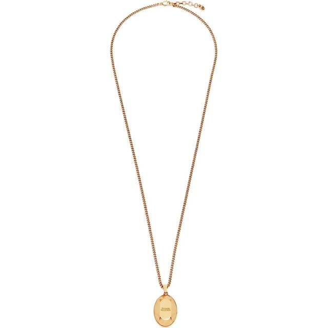 Alexander McQueen - The Faceted Stone necklace - women - Gold Plated Brass - One Size