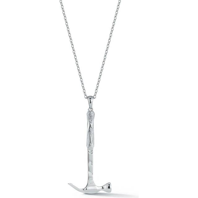 Mateo - hammer pendant necklace - men - Sterling Silver - One Size