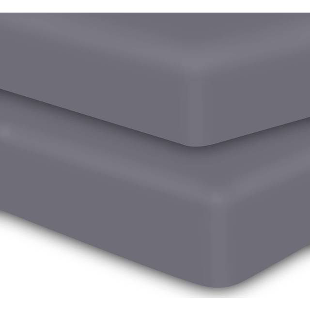 MOONQUEEN 2-Pack Baby Fitted crib Sheets - Soft Breathable Microfiber Toddler Nursery Sheet Set for Boys and girls  Fits Standard Size crib Mattress 2