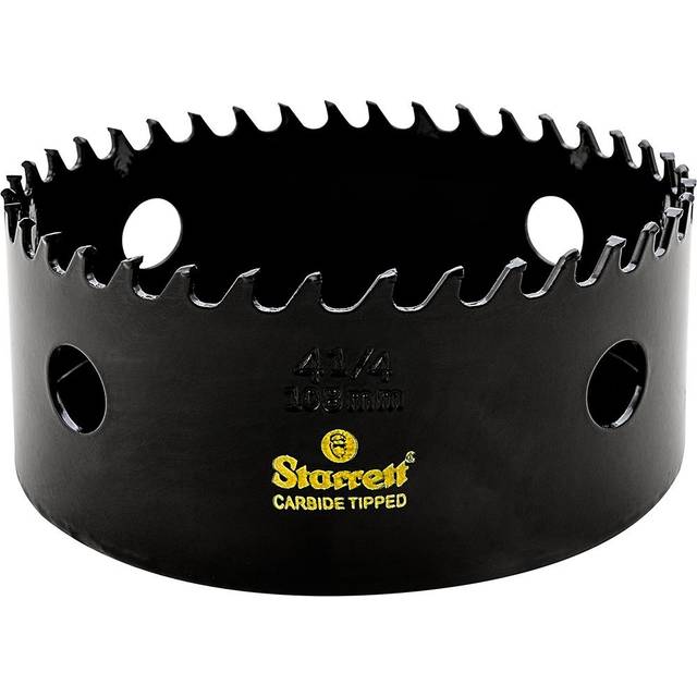 Starrett Tungsten Carbide Tipped Hole Saw 108mm