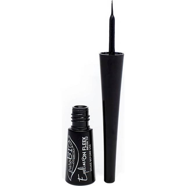 PuroBIO Kosmetik Eyeliner Med Fleece-Spids Og Børste