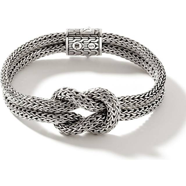 John Hardy - Manah 5mm double-row bracelet - unisex - Sterling Silver - S