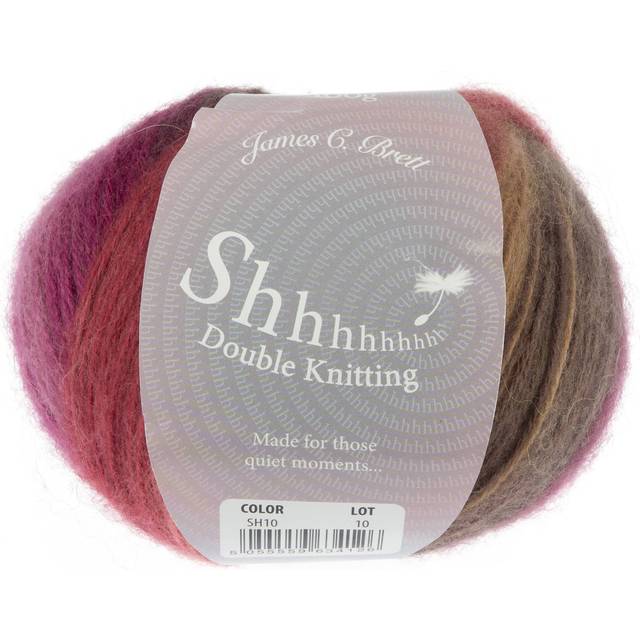 (SH10) James C Brett Shhh DK Lightweight Knitting Yarn 100g