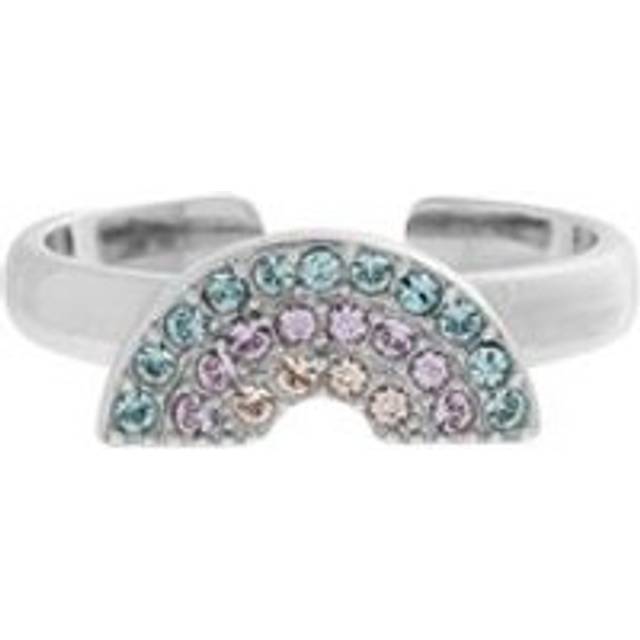 Olivia Burton Rainbow Silver Ring