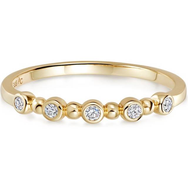 Solid Gold Icon Nova Five Lab Grown Diamond Ring