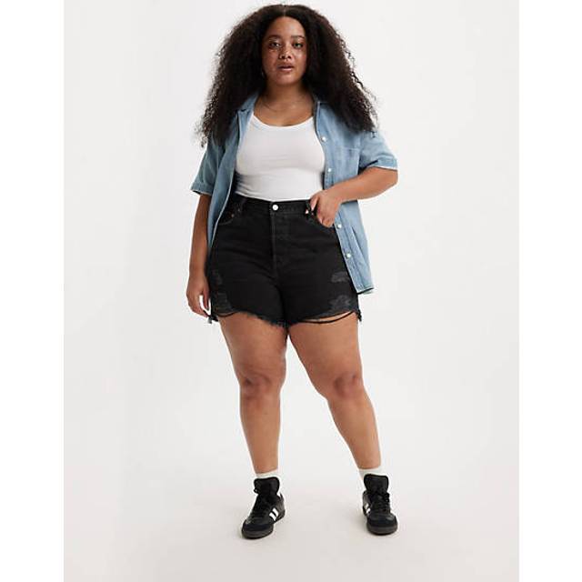 501® Levi's® originalshorts (plusstorlek) - Svart / Stowaway Plus - 20