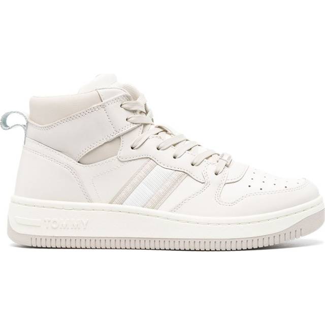 Tommy Jeans - Retro Basket high-top sneakers - women - Leather - 40 - White