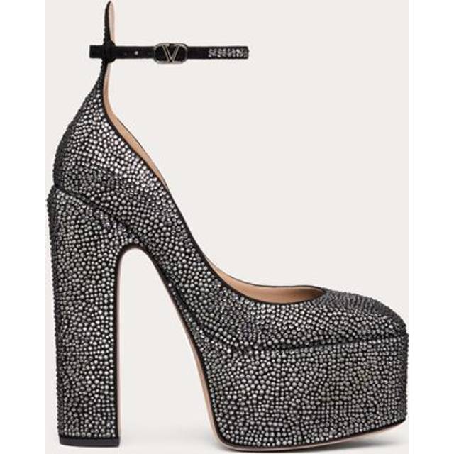Valentino Tan-Go 155 Suede Platform Pump