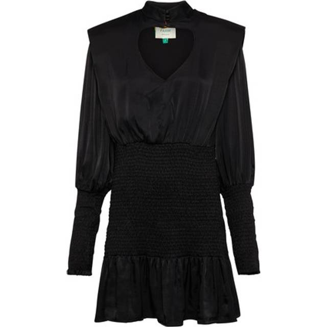 Farm Rio Heart Neckline Mini Dress