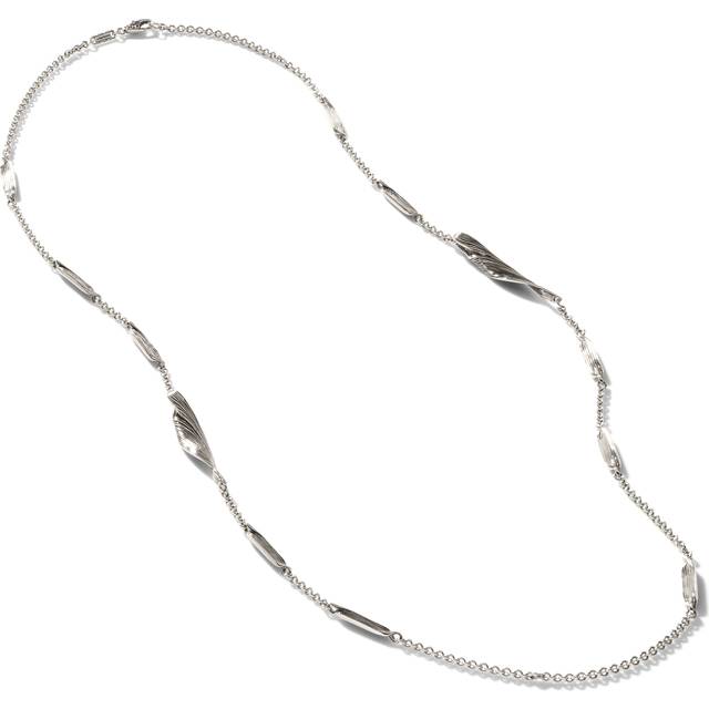 John Hardy Silver Bamboo Necklace