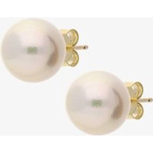 9ct Yellow Gold 8.5-9mm Akoya Pearl Stud Earrings EOZ145CM