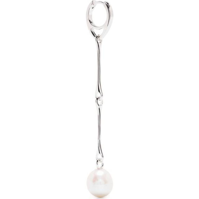 Maria Black - Star pearl drop earring - women - Sterling Silver - One Size