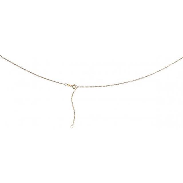 Elements Gold 9CT Yellow Gold Trace Chain Necklace GN206