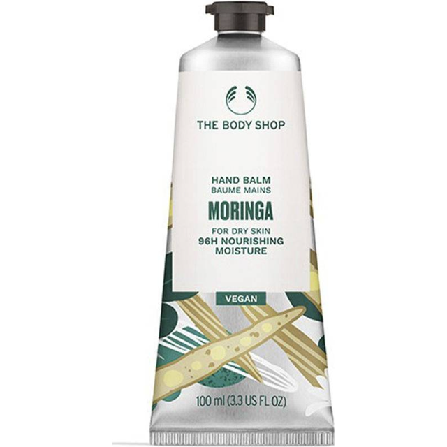 The Body Shop Moringa Hand Cream - Floral Fragrance  On-the-Go Hydration & Protection - 3.3 oz