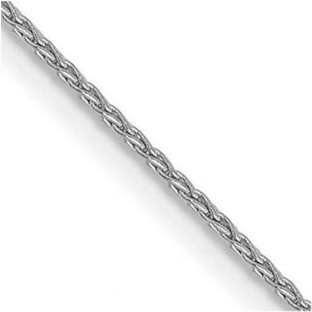Quality Gold PEN260-30 14K White Gold 1 mm Parisian 30 in. Wheat Chain
