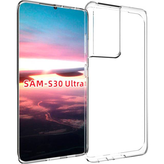 Samsung Galaxy S21 Ultra Skal Flexibel Plast - Transparent