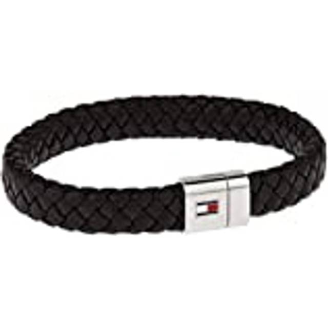 Tommy Hilfiger Smycken Herrläderarmband brunt - 2790330, En storlek, Rostfritt stål, Ingen ädelsten