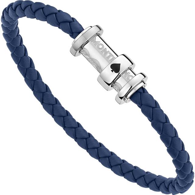 Montblanc Meisterstuck Around The World In 80 Days Ace Of Spades Bracelet - Silver