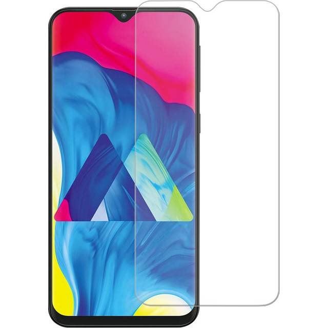 Samsung Galaxy A10 Skärmskydd Härdat Glas - Skalvänligt - Transparent
