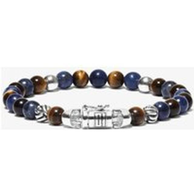 Buddha To Buddha Bead Multi Colour Bracelet 189MS F (21CM) - Multi-Coloured