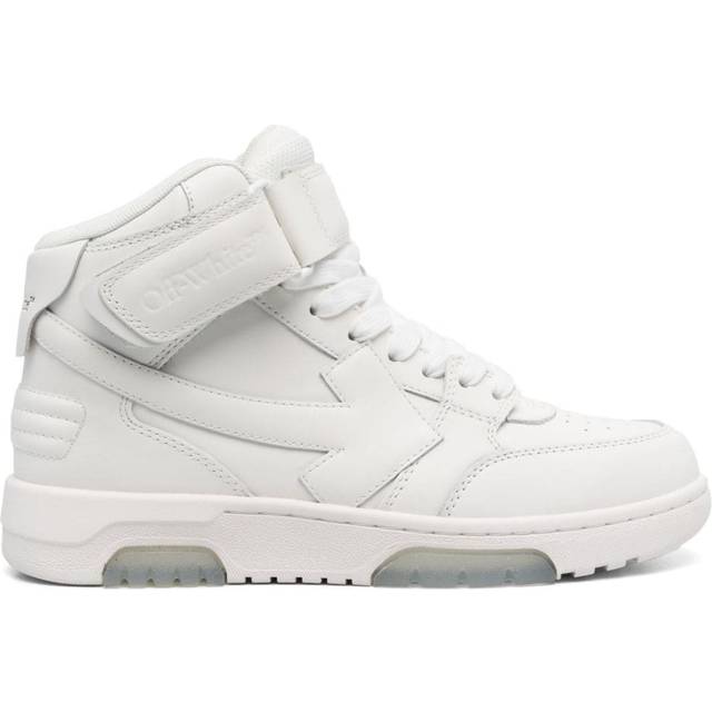 Off-White - Out Of Office mid-top sneakers - women - Leather - 41
