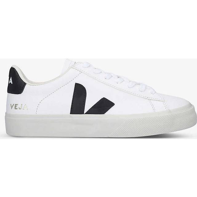 Campo Lace-Up Trainers - WHITE - Veja continues to impress with its impeccably crafted trainers as seen in the Campo. Not compromising on style, this on-trend pair exude contemporary appeal with their pared back design and textured details.