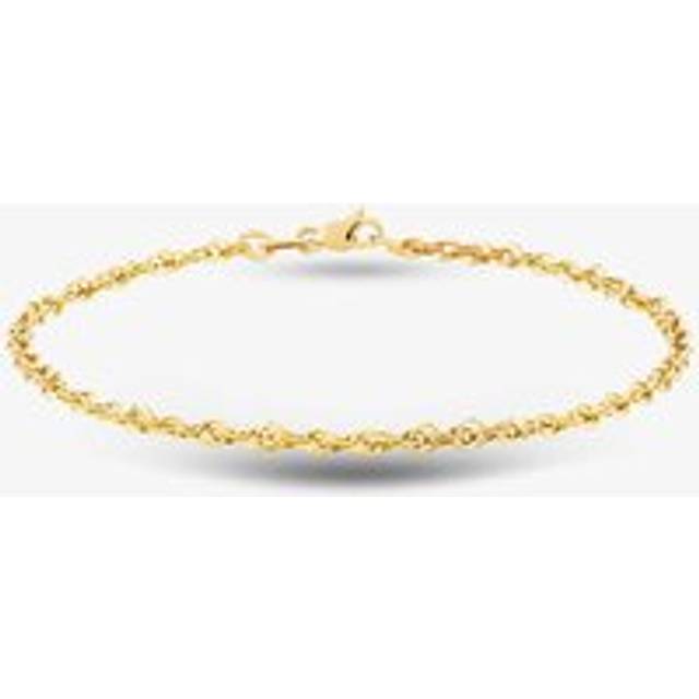 9ct Yellow Gold 7 Inch Prince of Wales Chain Bracelet 1.29.4301
