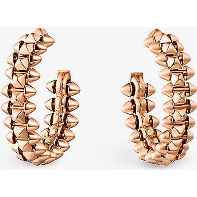 Rose Gold Clash de Cartier Hoop Earrings - One size