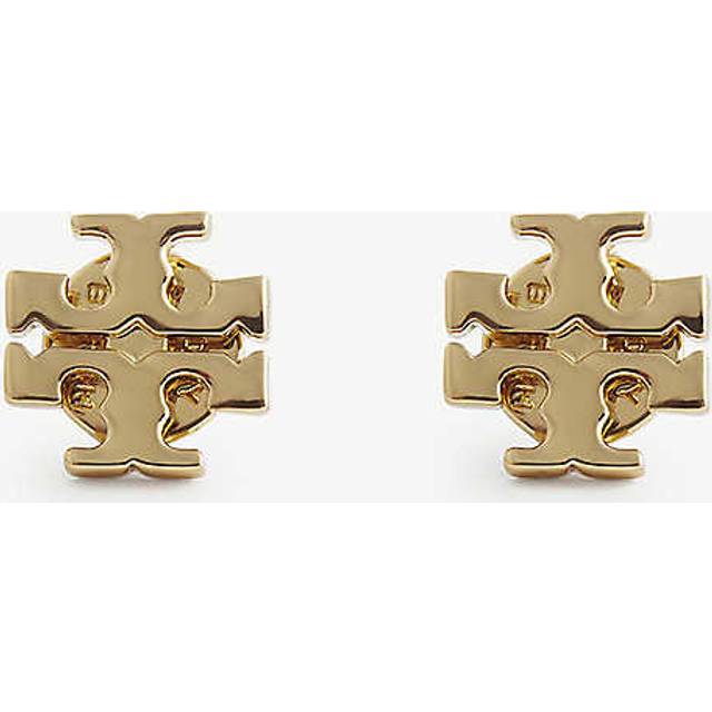 Tory Burch Womens Gold Kira 18ct Yellow Gold-plated Brass Stud Earrings - TORY GOLD