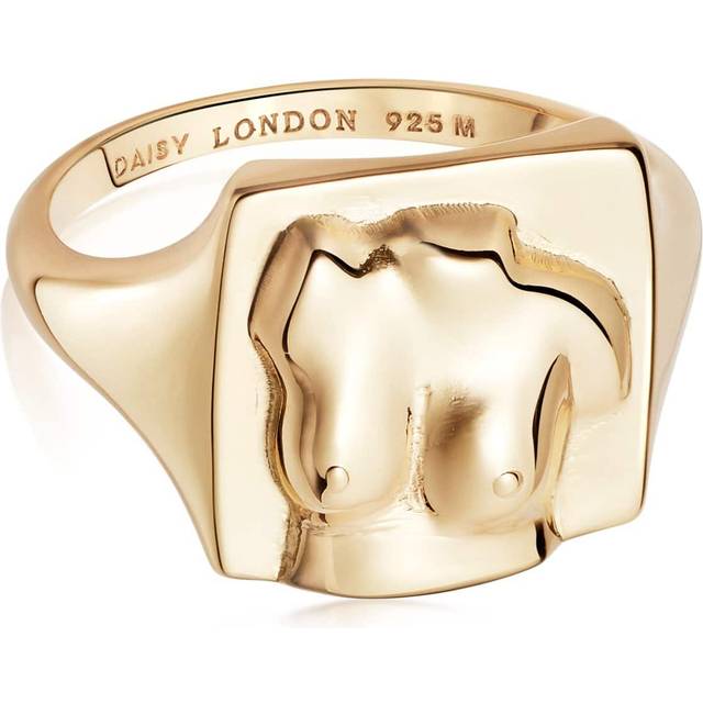 Maia 18ct Gold Plated Ring ARO1_GP / Size L