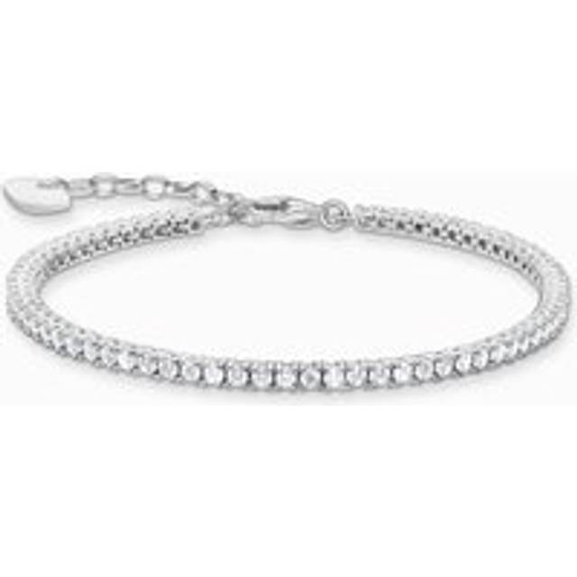 Thomas Sabo Sterling Silver Tennis Bracelet - Silver