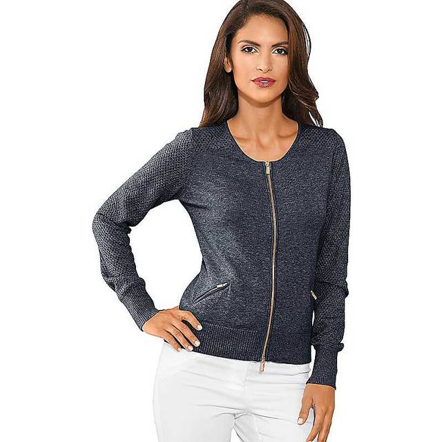 Heine Crochet Pattern Cardigan - Navy