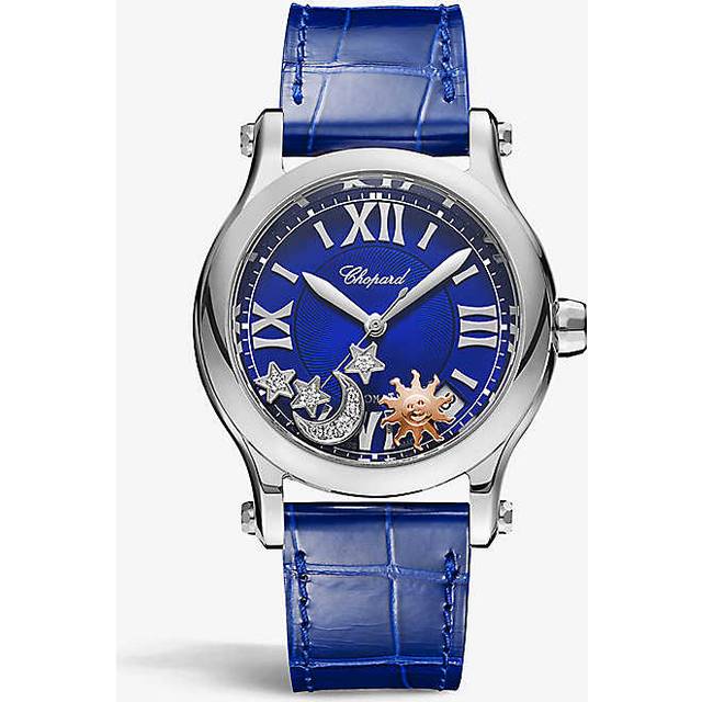Chopard, Watches, female, Gray, ONE SIZE, 278573-3016 - Happy Sport